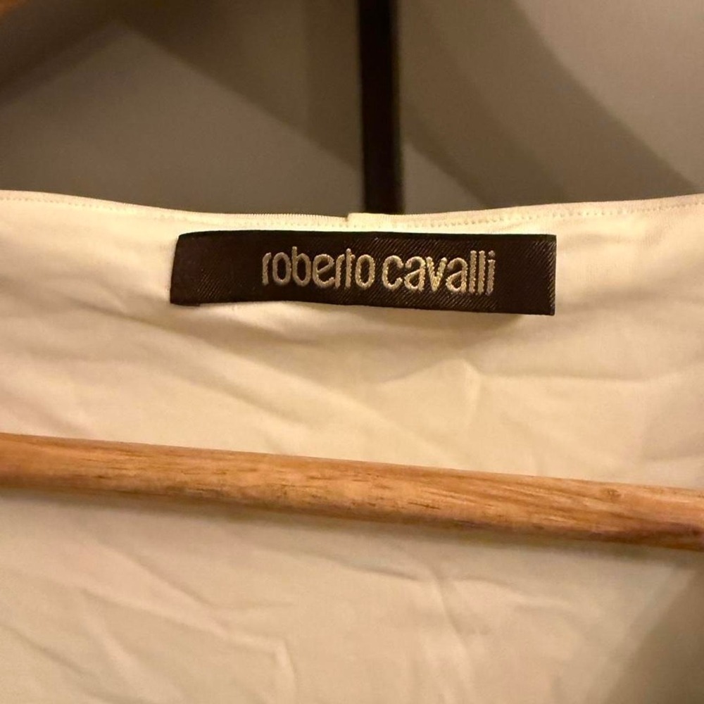 Roberto Cavalli Women's US 6 IT 42 Tropical Parrot Jungle Dress - Picture 3 of 7
